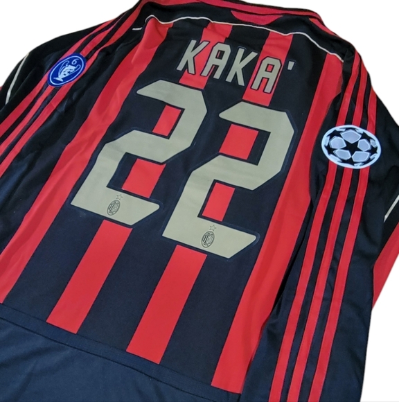 AC Milan KAKA 22 retro Jersey Champions League - Picture 4 of 4
